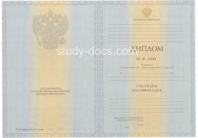 Диплом специалиста 2012-2013 в Владимире